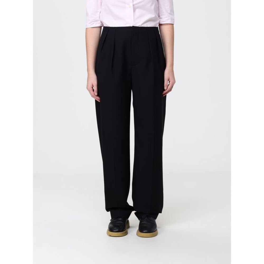 Jil Sander Women Pointed Collar Short-Sleeve Cotton Poplin Shirt Jil Sander